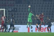 Arindam Bhattacharya has provided solidarity to the ATK defense with his spectacular saves
